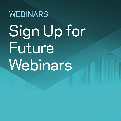 Sign up for future webinars